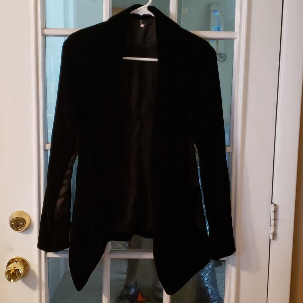 Velvet blazer